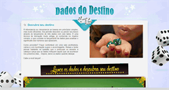 Desktop Screenshot of dados-do-destino.com